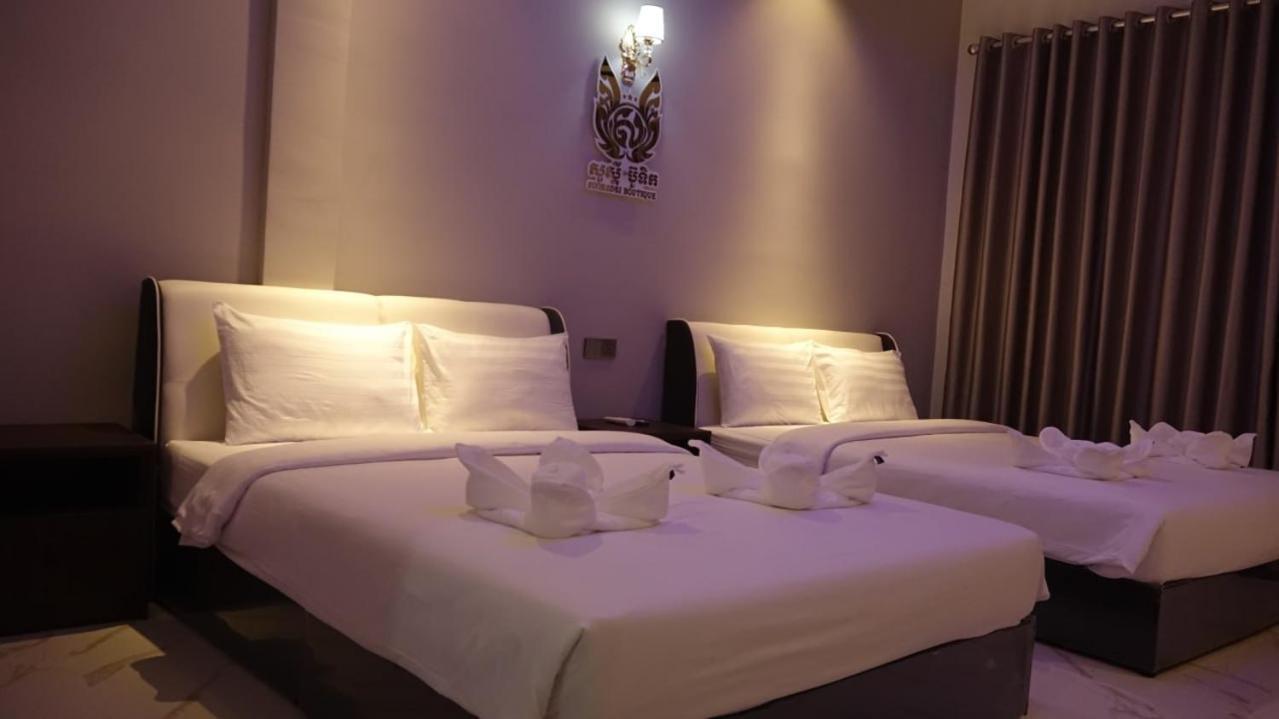 Sawadee Suorsdei Boutique Hotel Kampot Bagian luar foto