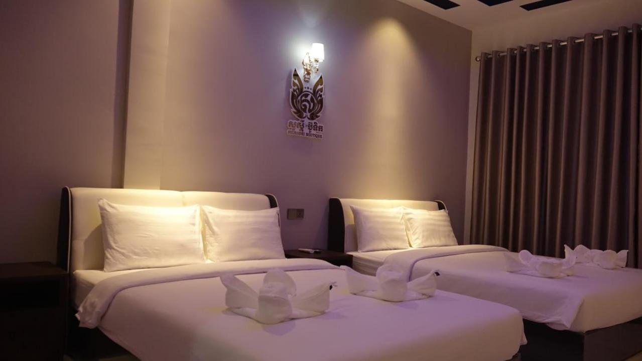 Sawadee Suorsdei Boutique Hotel Kampot Bagian luar foto